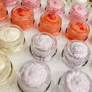 2 oz Whipped Sugar Scrubs -Sample Size  - Natural and Organic With Essential Oils