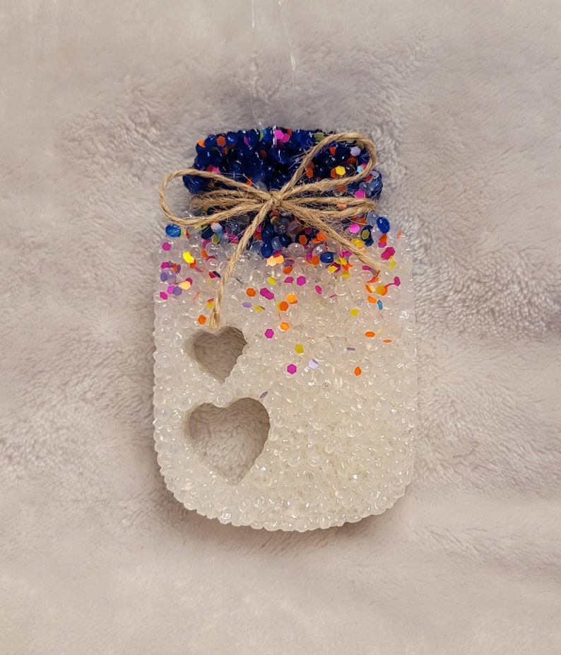 Mason Jar Aroma Bead Car Scents Air Freshener Freshie Etsy