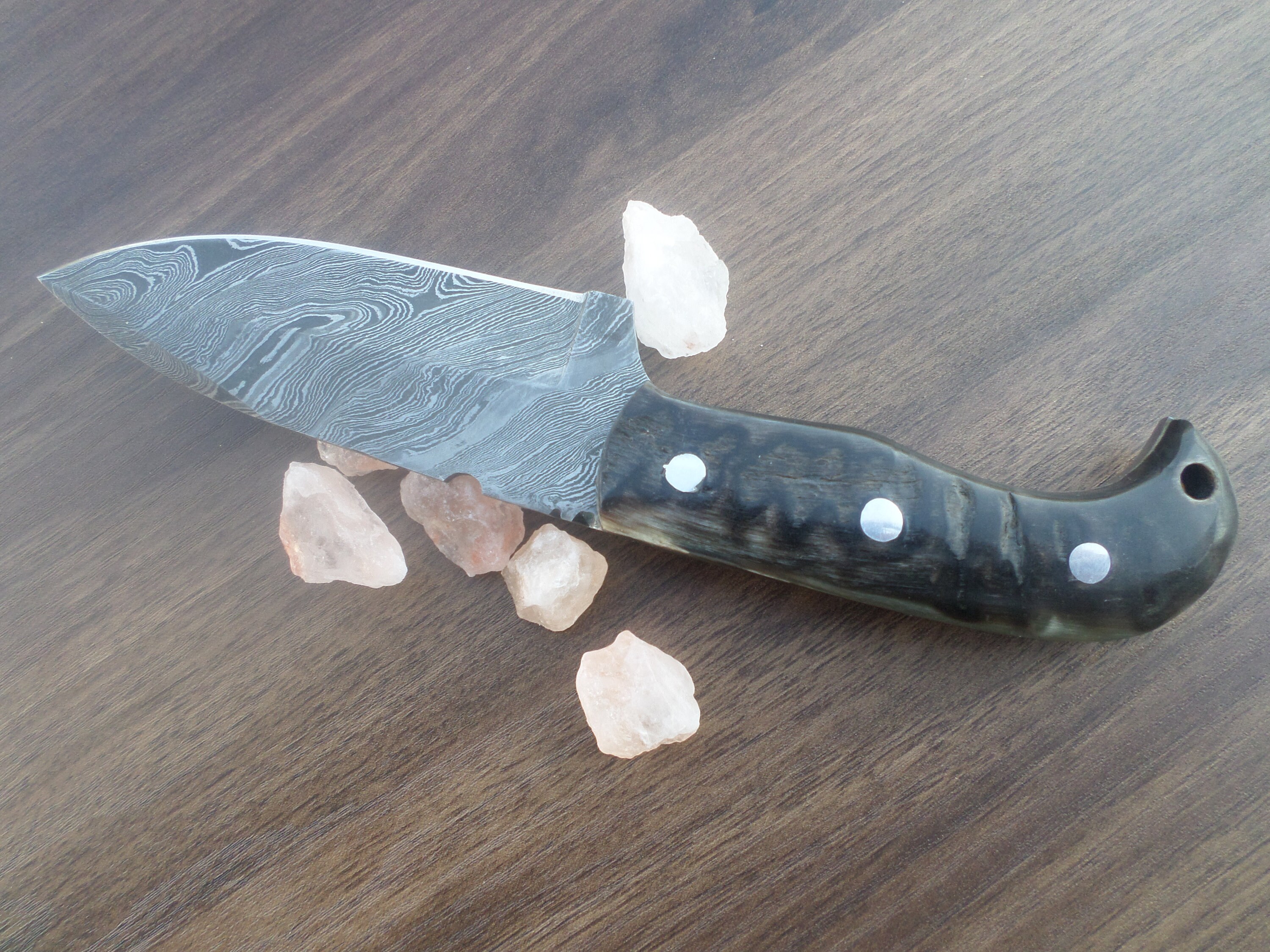 Coltello damasco Coltello da caccia damasco Coltello