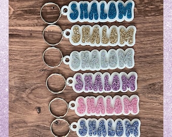 Shalom Keychain Judaica Mother's Day Birthday Gift