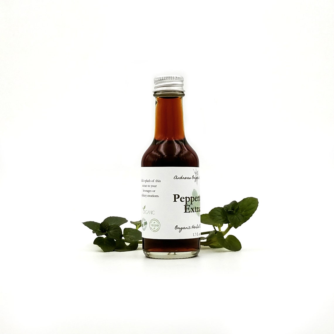 Organic Peppermint Extract Mint Culinary Extract for Baking Etsy