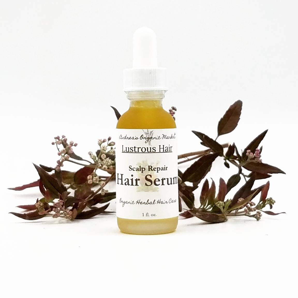 Organic Dandruff Serum for Dry Flaky Scalp Herbal Infused Oil Etsy