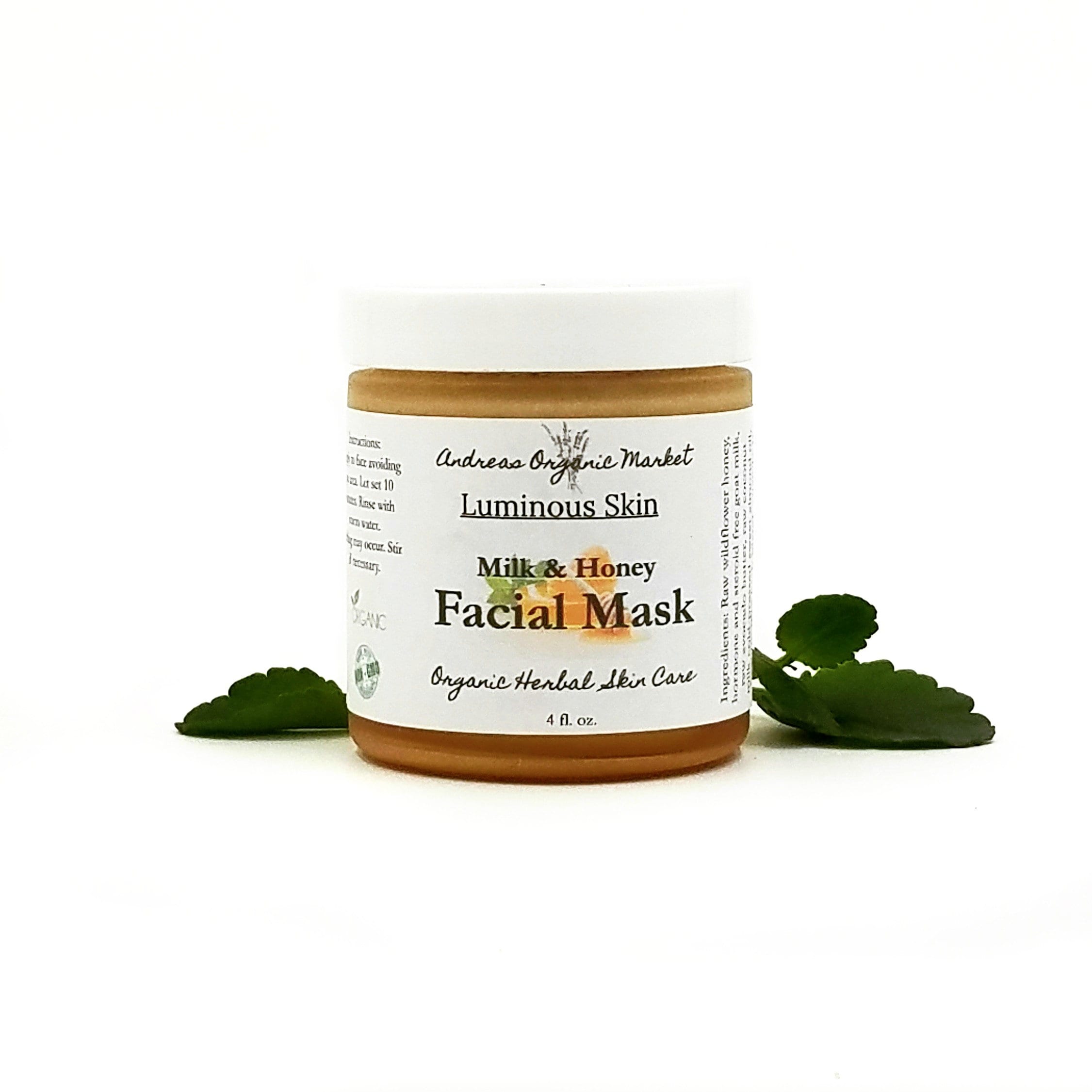 Organic Raw Honey Facial Mask Natural Goat Milk & Honey Face Etsy