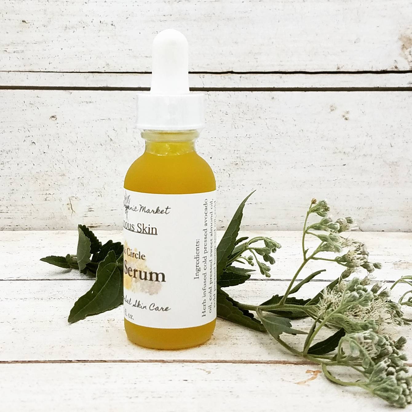 Organic Eye Serum for Dark Circles Natural Under Eye Etsy