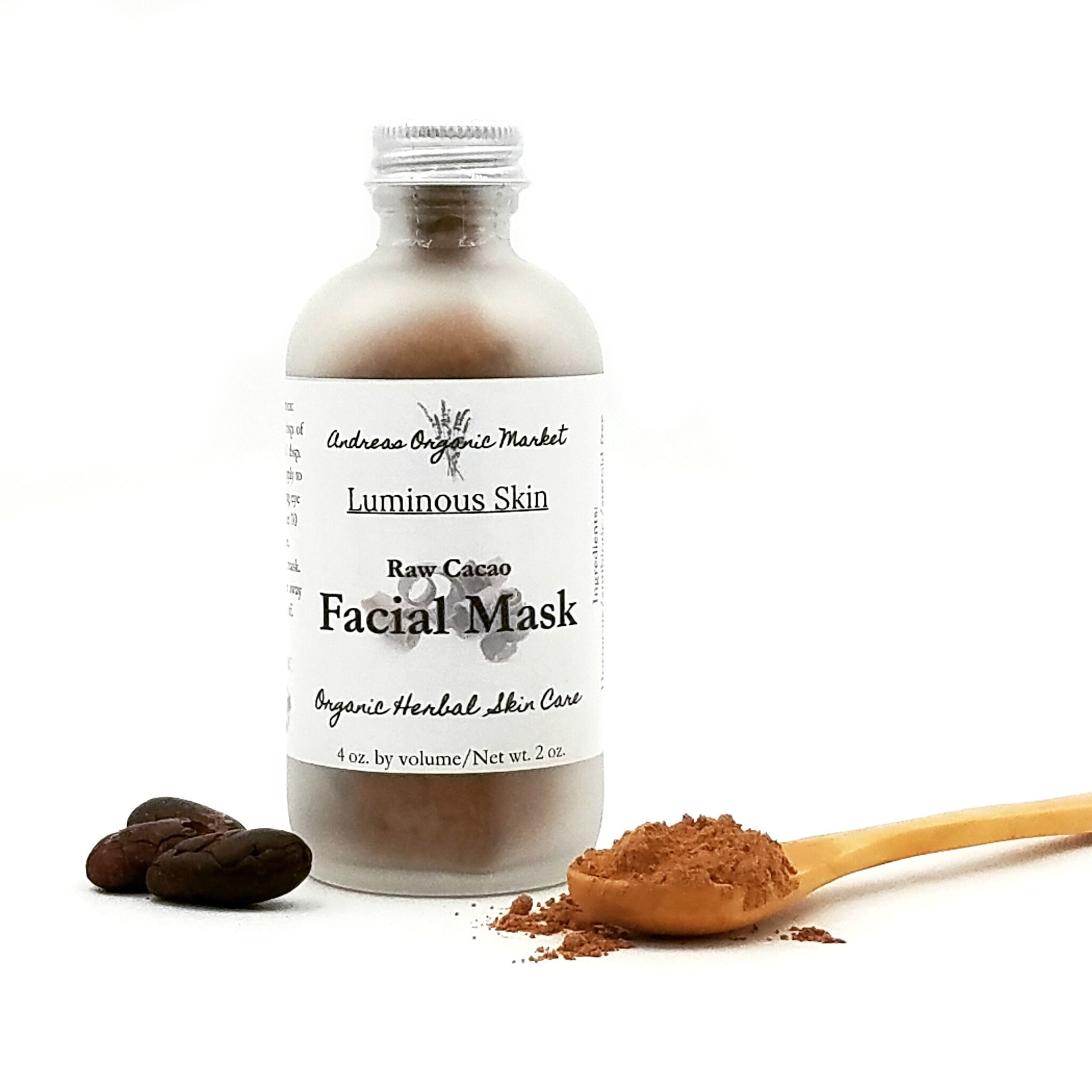 Organic Raw Cacao Facial Mask Natural Chocolate Anti Aging Etsy