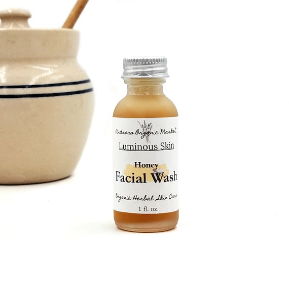organic honey face wash