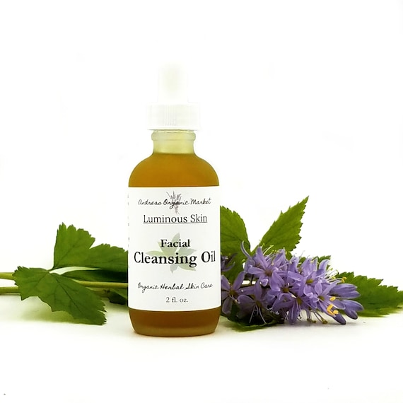 organic facial cleansing oil
