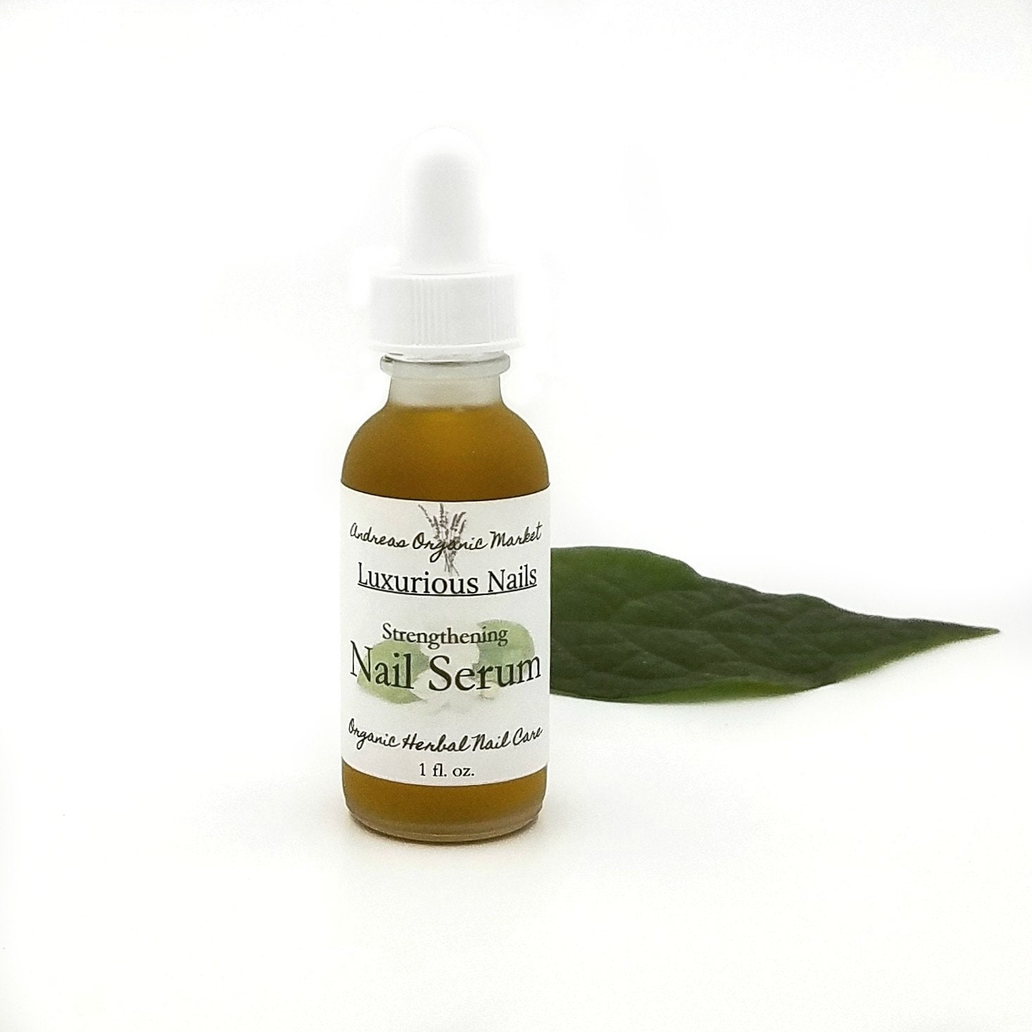 Organic Nail Serum Herbal Nail Strengthening Oil Natural | Etsy