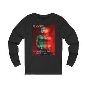 Jackson Wang Magic Man Inspired Unisex Jersey Long Sleeve Tee