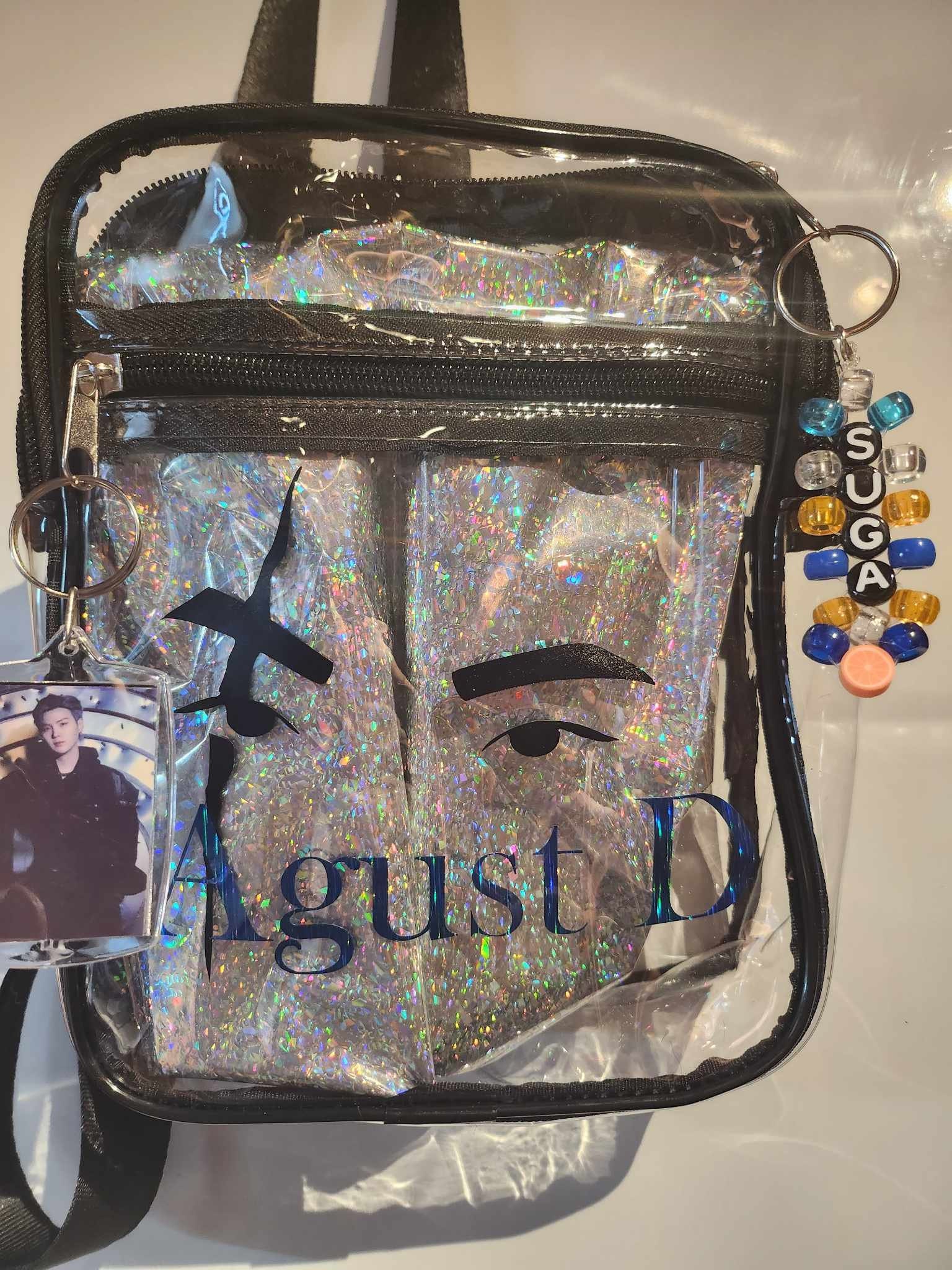 Clear stadium bag bts Etsy