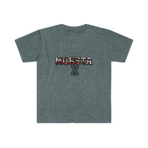 Monsta X Pic in Name Unisex Softstyle T-Shirt
