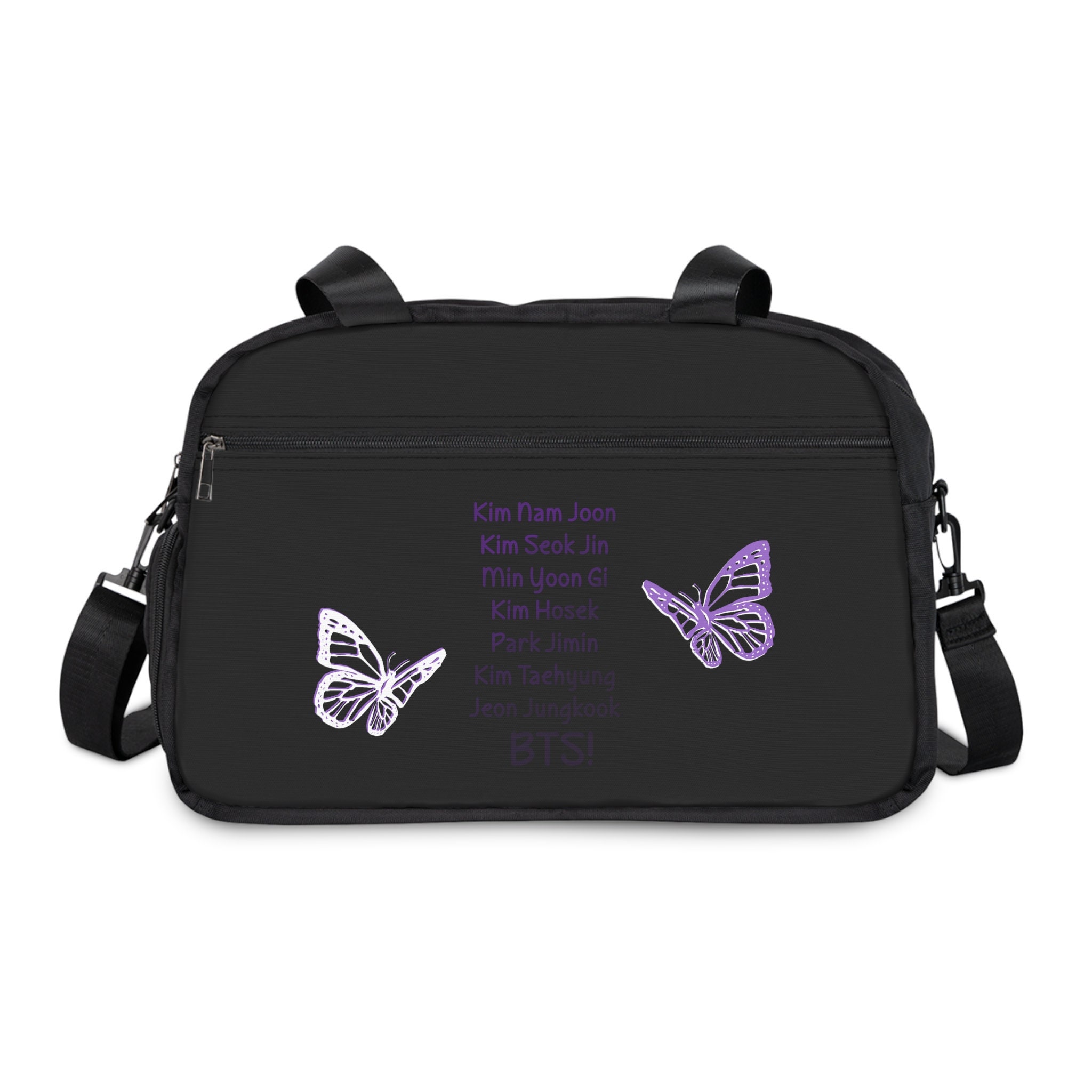 BTS Army Butterfly Fitness Handbag Etsy