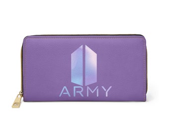 BTS Army Shield Bora Zipper Wallet