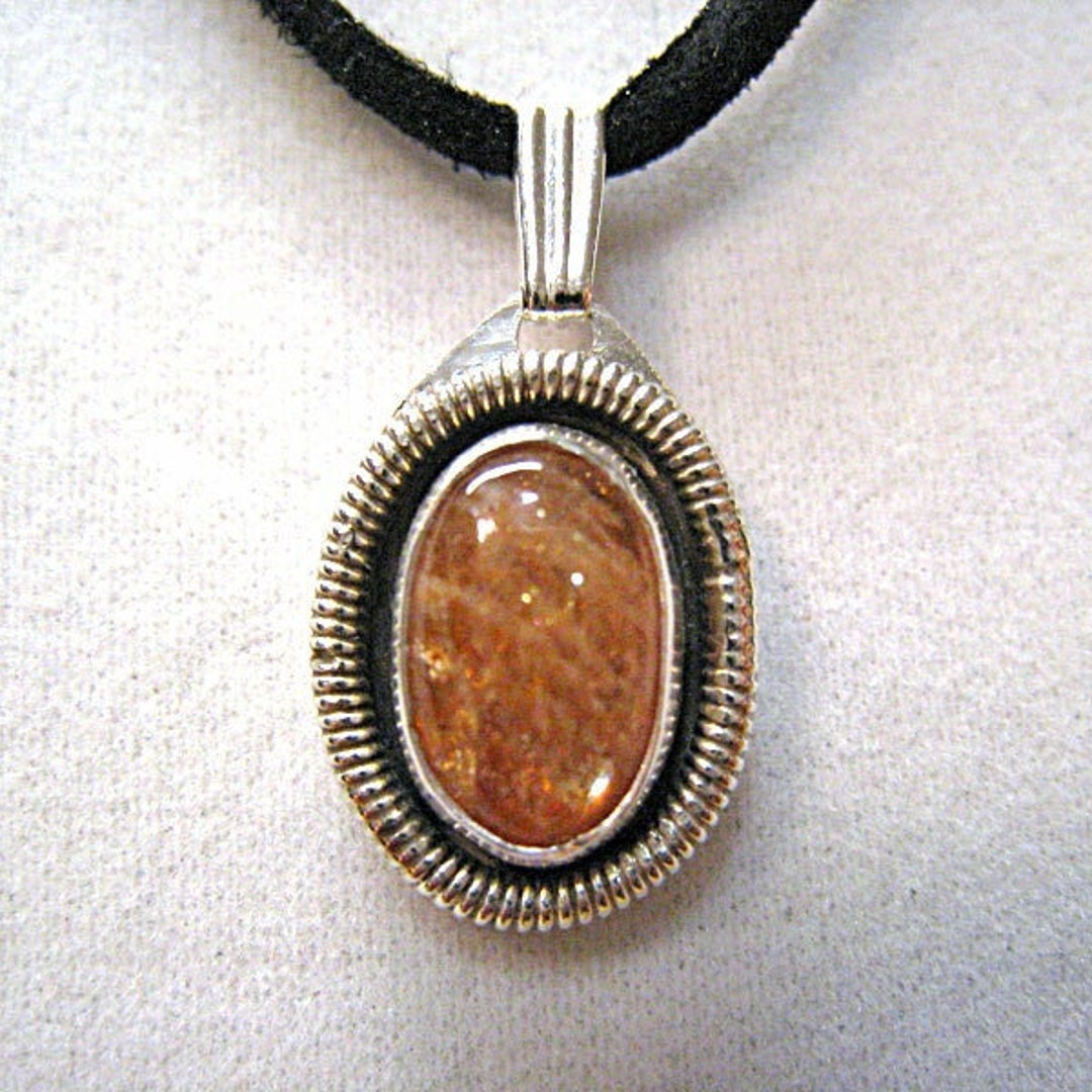 OREGON SUNSTONE Necklace Tolpa Schiller Sunstone Jewelry Sunstone