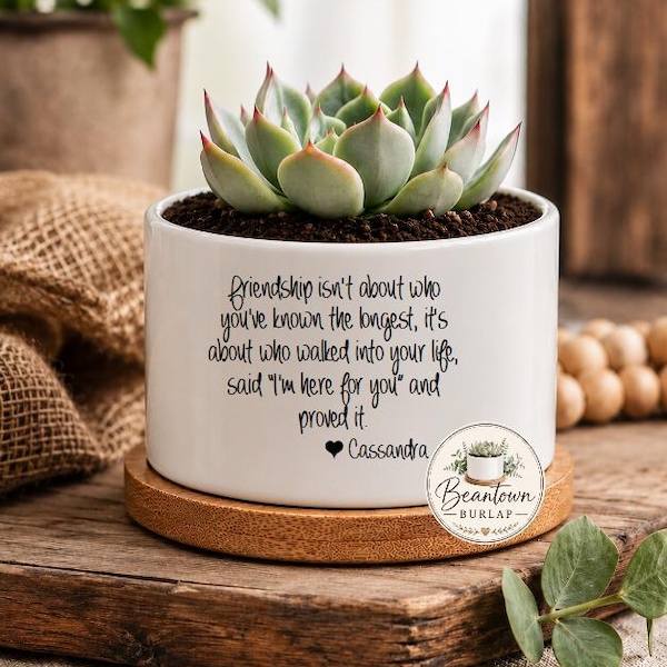 Best Friend Gift Friendship Isn't About Who You've Known The Longest, Christmas gift for Friend, Gift For Her, Birthday Gift, Thank You Gift