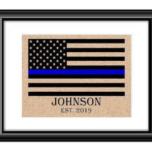 Police Gifts Police Officer Gifts Police Graduation Gift Easter Gift for Police Officer Police Christmas Gift Personalized Gift image 1