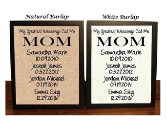 mothers day gift gift for mom my greatest blessings call me mom personalized gift for mom to mom from daughter gift for wife - Best Christmas Gifts For Mom 2014 mothers day gift gift for mom my greatest blessings call me mom personalized gift for mom to mom from daughter gift for wife - Best Christmas Gifts For Mom 2014