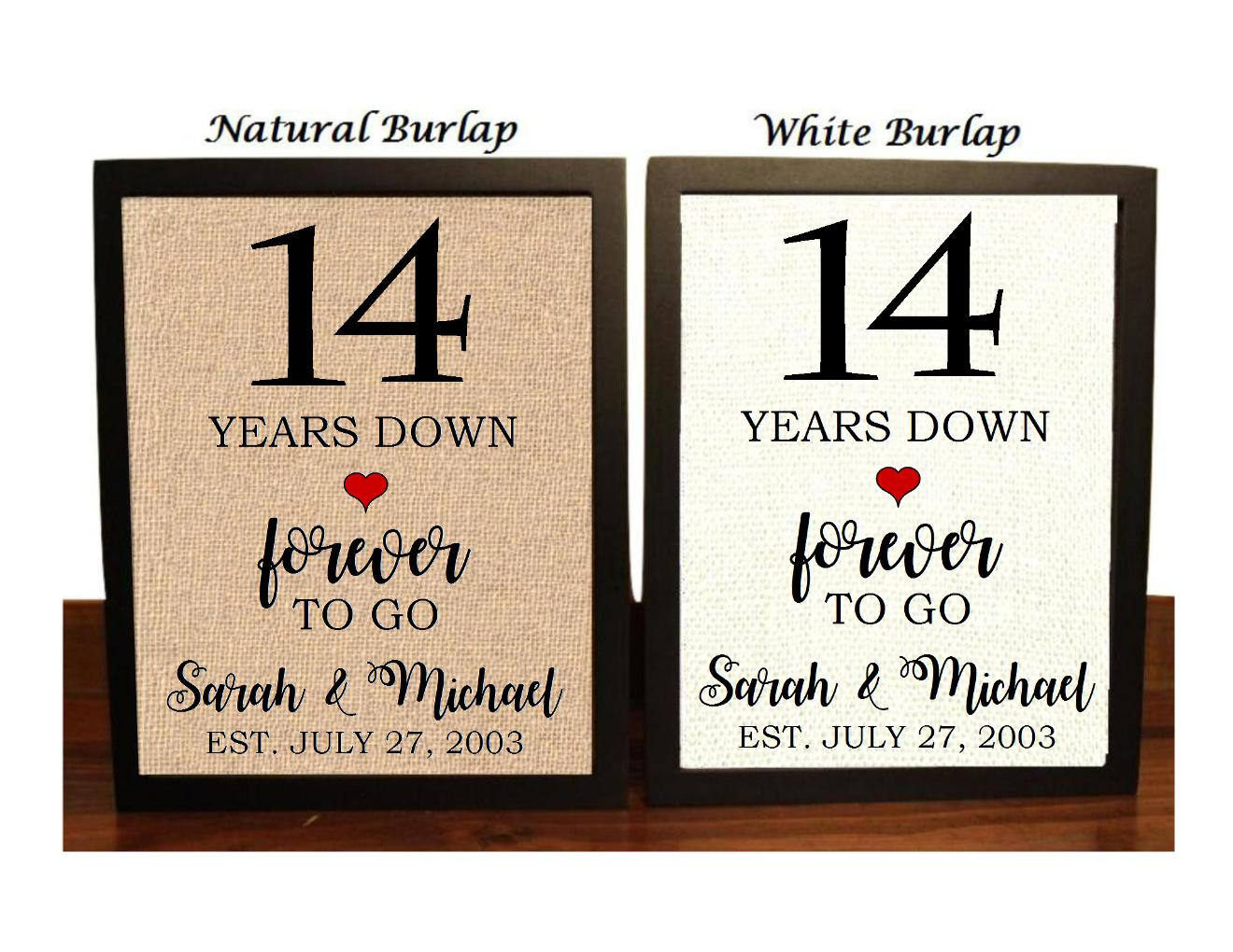 Wedding anniversary gifts 14 years online