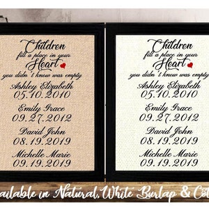 Personalized Easters Gift for Mom Gifts Mothers Day Gift for Mom Gifts from Daughter to Dad Gifts from Daughter to Mom Gift From Children