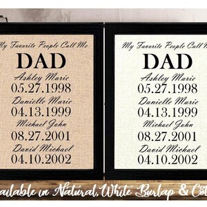Personalized Fathers Day Gift for Dad from Daughter Fathers Day gift ideas Birthday gift for Dad Gifts for Husband from Wife Dad Gift Ideas