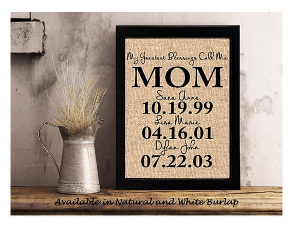 personalized gift for mom mom personalized gift etsy
