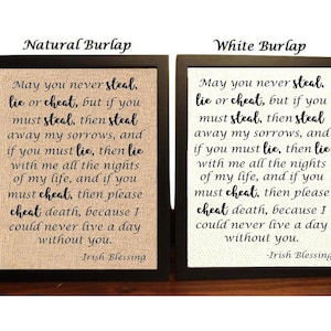 Irish Blessing St Patrick&#39;s Day | You may Never Steal, Lie or Cheat | Old Irish Blessing | Wedding Toast | Leap Year | Best Wedding Toast