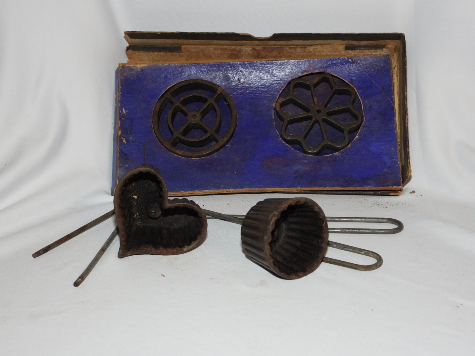 Antique Rosette Irons manufactured for Alfred Anderson & Co. Etsy