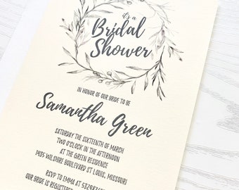 Bridal Shower Evite Etsy