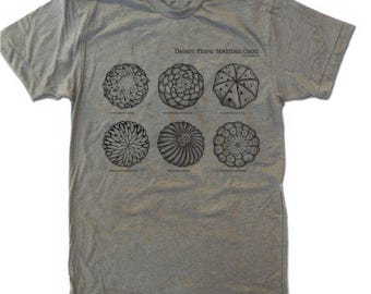 Cactus T Shirt-Desert Flora, Peyote, Lophophora, Unisex S-XL, Nature shirt with original succulent design