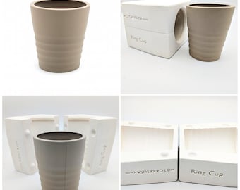 Ring Drink Cup 16oz Plaster Mold Ceramic Slip Casting