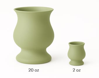 Hurricane Cocktail Cups 20oz. 2oz. Espresso Shot Glass Plaster Mold Ceramic Slip Casting