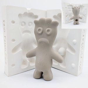 5" Sour Patch Pipe Mold Slip Casting plaster mold