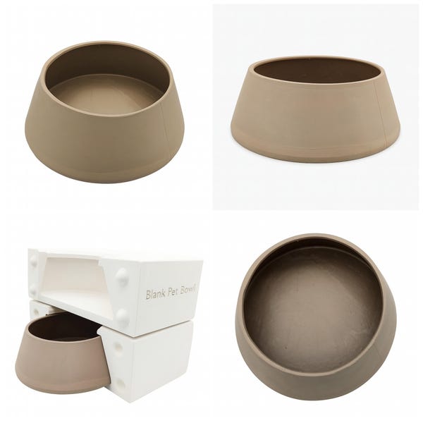 6" Pet Dish Dog Bowl Plaster Mold Ceramic Slip Casting