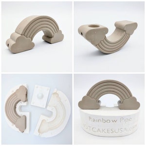 Rainbow Pipe Mold Slip Casting plaster mold