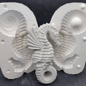 Seahorse plaster slip mold pipe