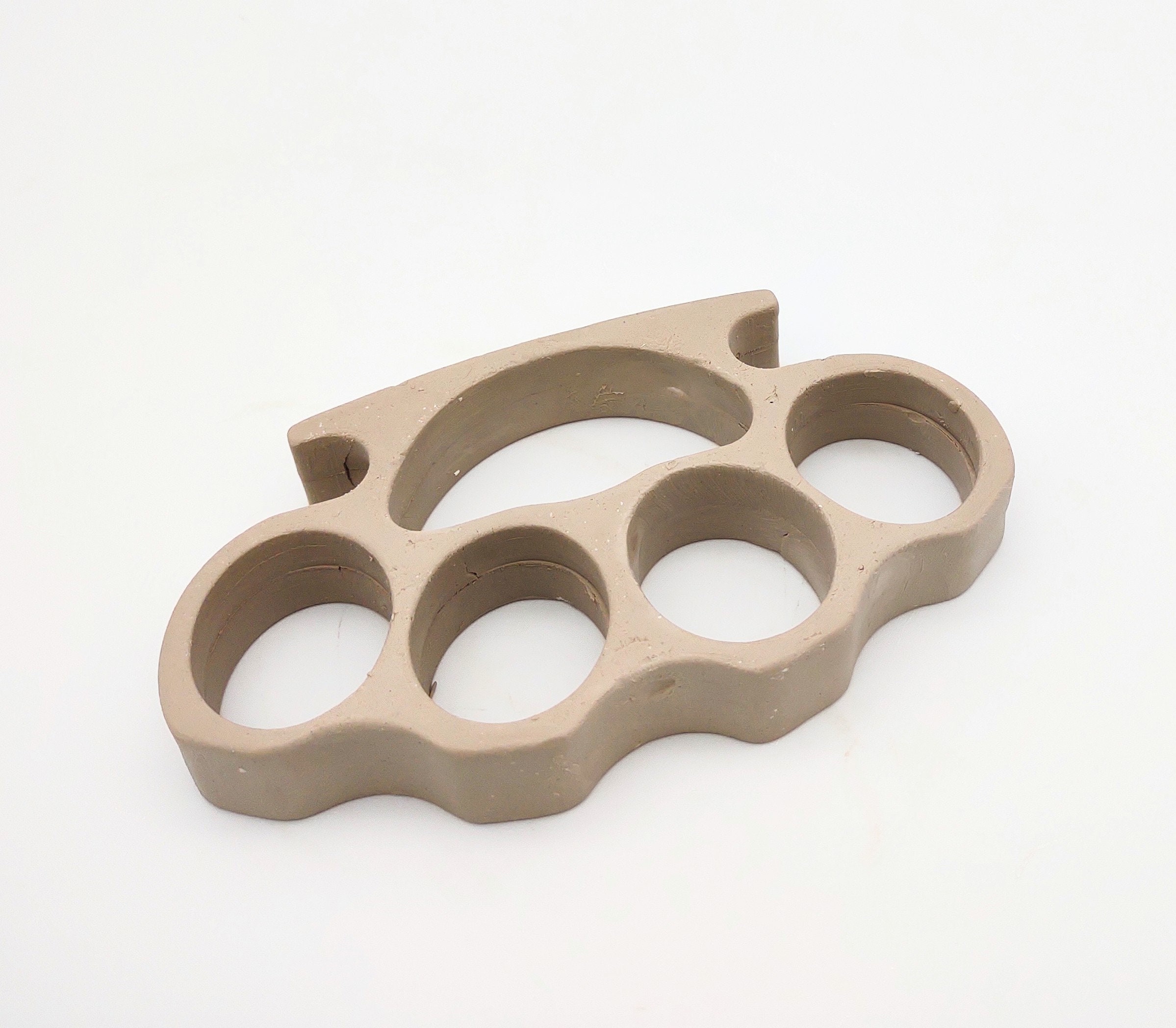 Brass Knuckles Mold Plaster Ceramic Slip Casting Crafts Jewelry