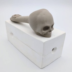 6&quot; Skull Pipe Mold Slip Casting plaster mold