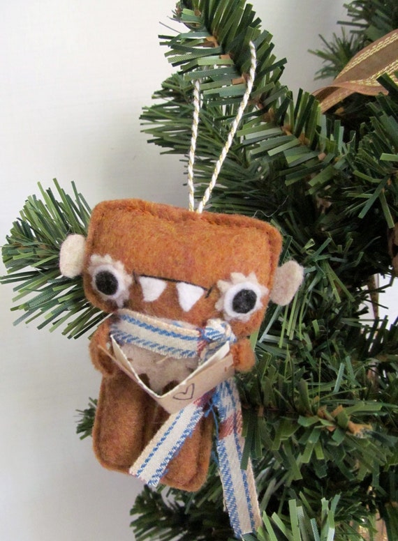 stuffed animal christmas tree ornaments