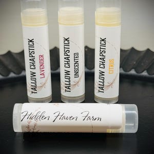 Tallow Chapstick
