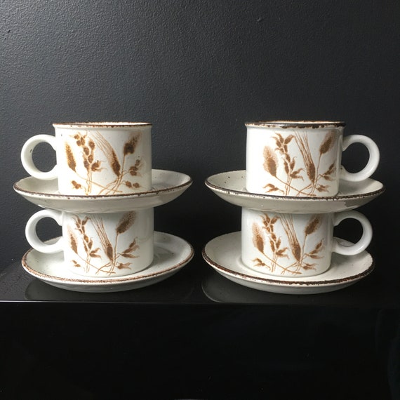 Stonehenge Midwinter Creation Flat Cups and Saucers