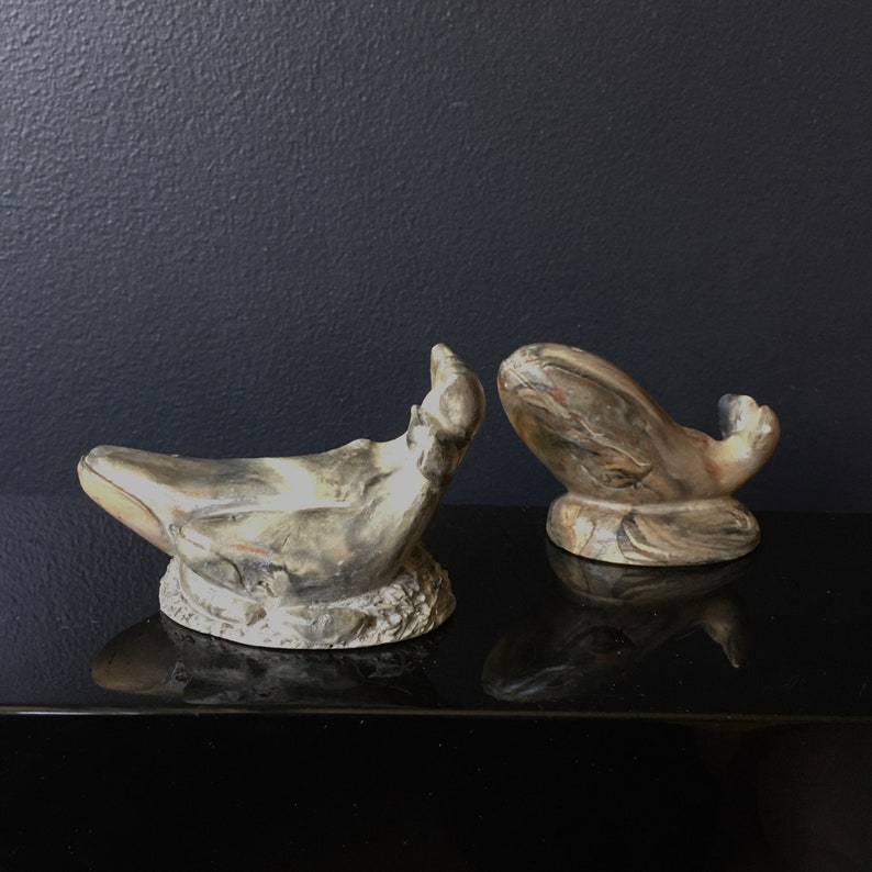 Thorn Arts Nanaimo BC Canadá Cast Soapstone Look Whale Etsy