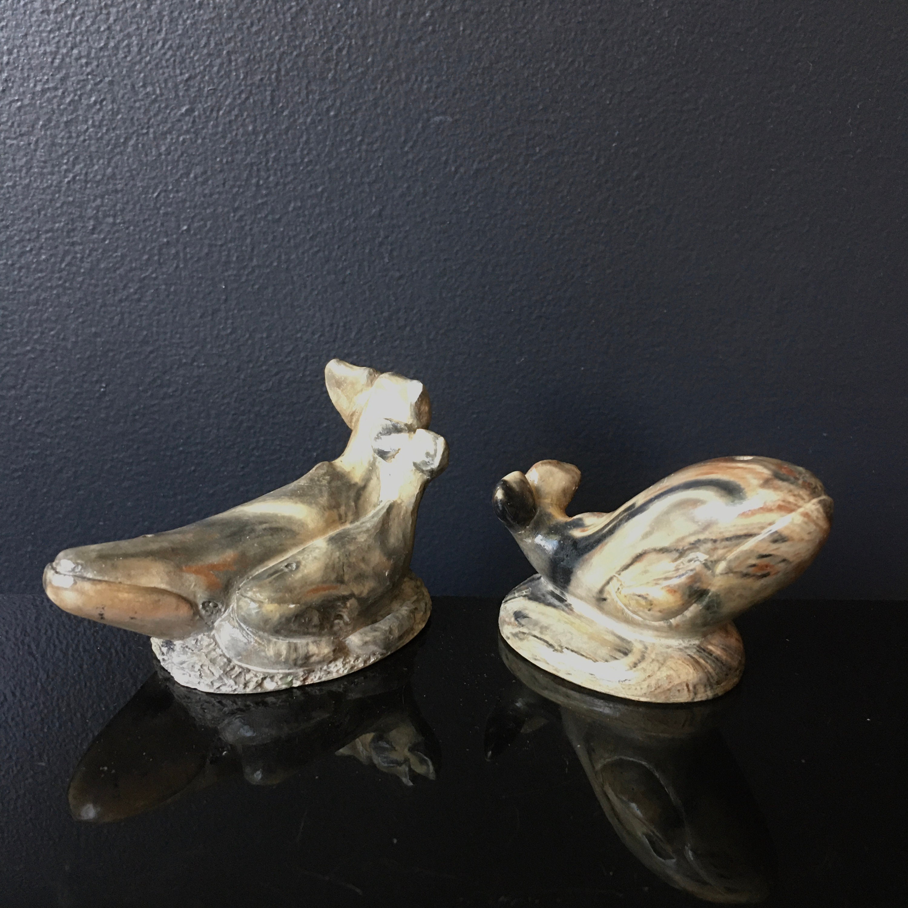 Thorn Arts Nanaimo BC Canadá Cast Soapstone Look Whale Etsy