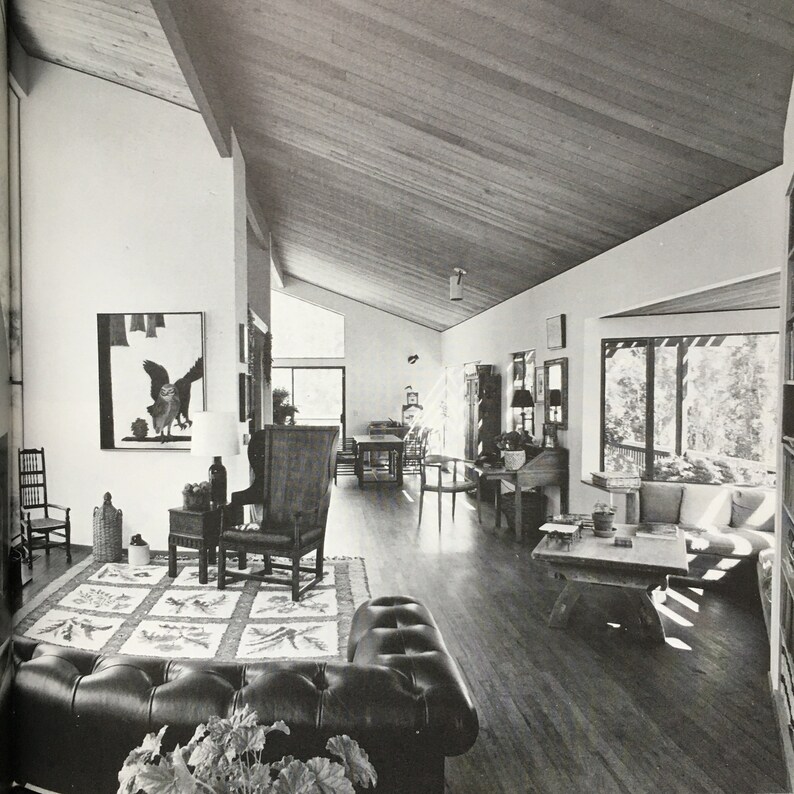 Mid Century Modern Home Building Book Great Houses Floor Plans Etsy