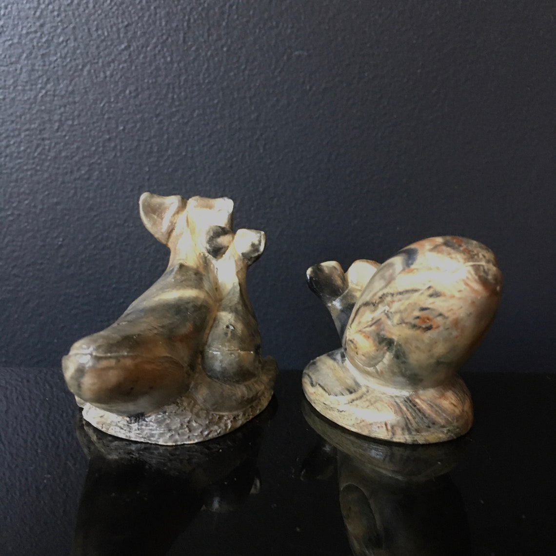 Thorn Arts Nanaimo BC Canadá Cast Soapstone Look Whale Etsy