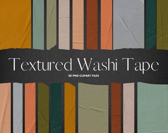 Textured Washi Tape Etsy