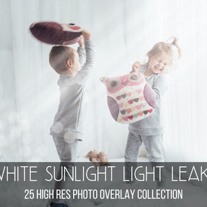 25 White Light overlays photoshop overlays sun ray overlays Light leaks, sunshine, create natural sun effect overlays beams lens flare