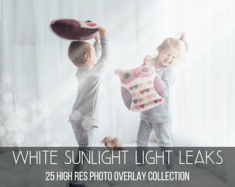 25 white Light superposi superposi superposiciones de photoshop superposi las superposiciones de rayos de sol Fugas de luz, sol, crear efecto de sol natural superposiciones haces destello de lente