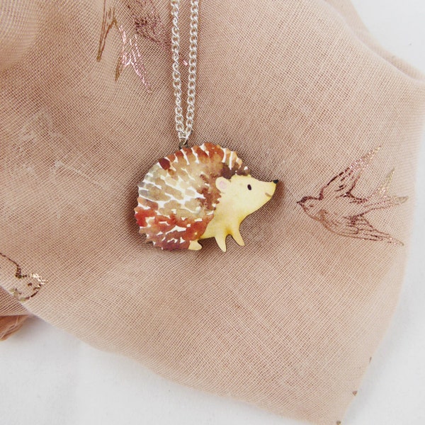 Happy Hedgehog Necklace