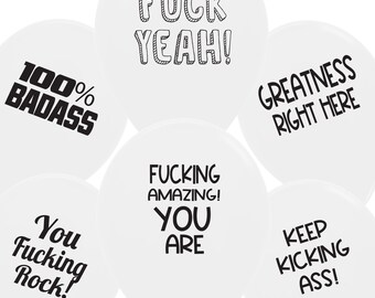 Funny Congratulations Balloons: Employee Appreciation Party Decor