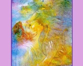 ORFEO ED EURIDICE, Keazim Issinov, Art Card